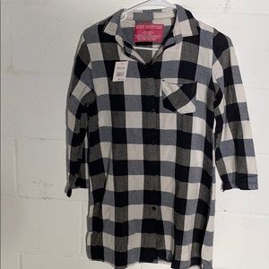 Rustic Brand Buffalo Check  Med. LS  New w/tags